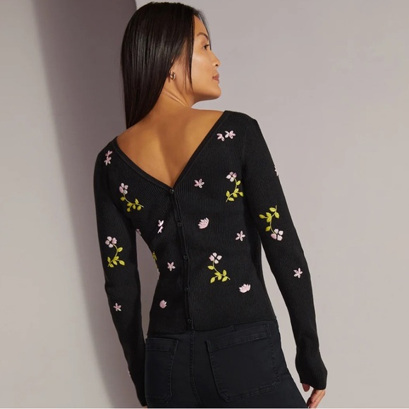 Favorite Daughter Captivating Cardigan in Meteorite - Picture 4 of 4